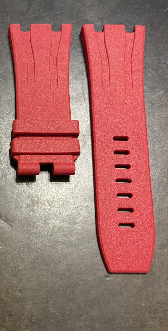 Audemars Piguet Diver OEM Red Rubber Tang Strap