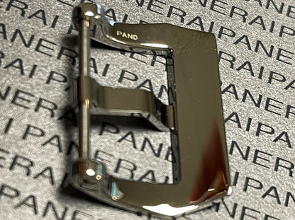 Panerai 22MM Polished Pre V Stainless Steel Tang Buckle (22MM)