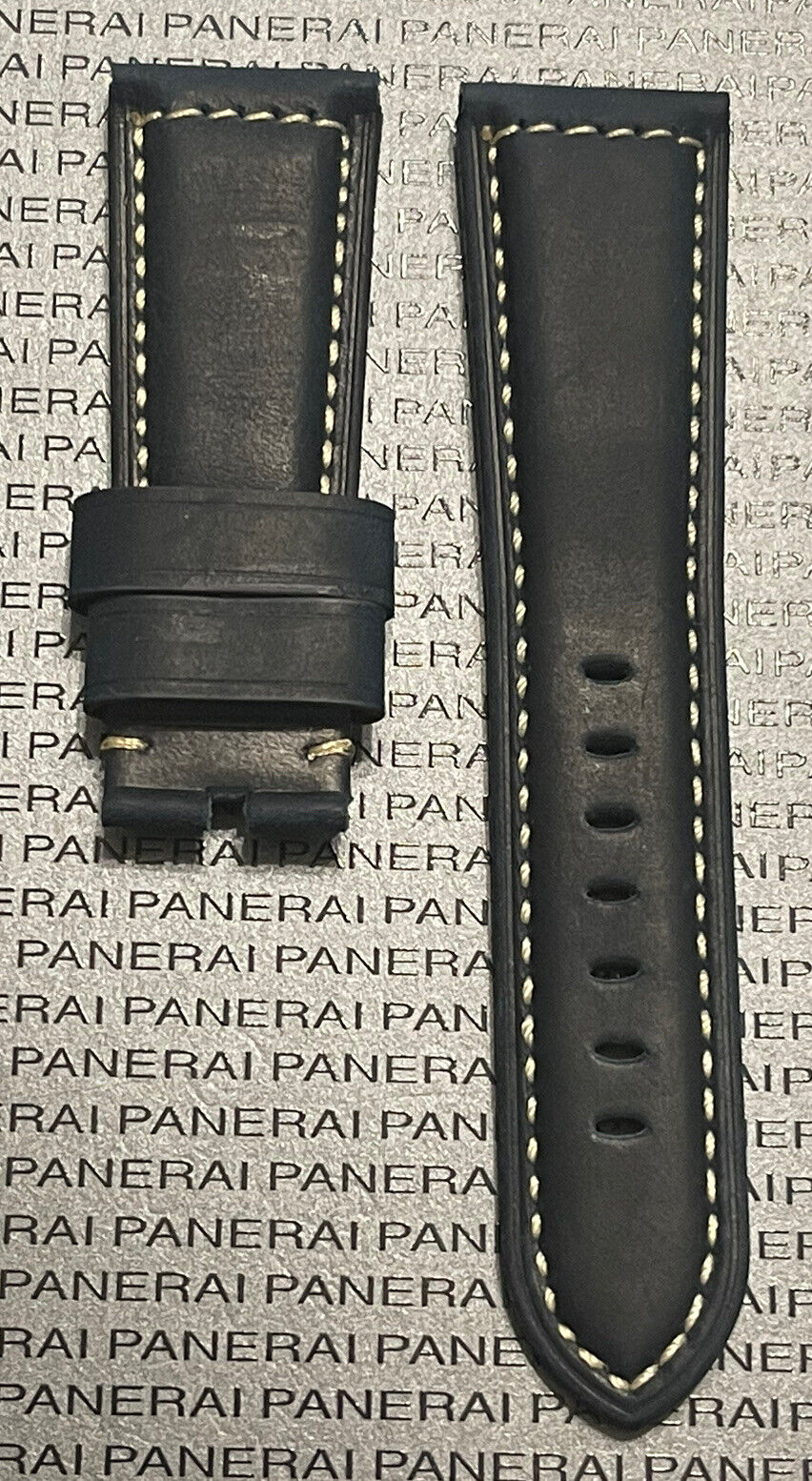 Panerai Blue Calf OEM Strap 26MM Lug for Tang Buckle (26/22MM)