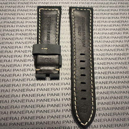 Panerai Gray Suede OEM Strap 26MM Lug for Tang Buckle (26/22MM)