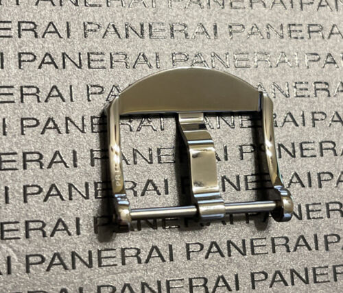 Panerai 22MM Polished Stainless Steel Thumbnail Tang Buckle (22MM)