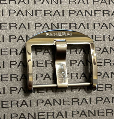 Panerai 22MM Polished Stainless Steel Thumbnail Tang Buckle (22MM)