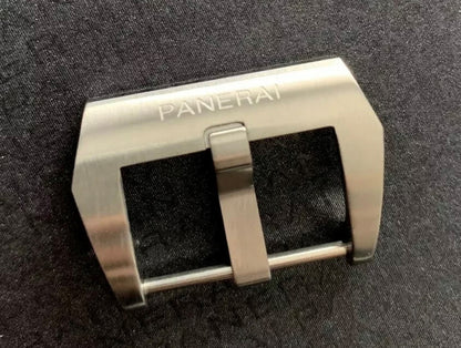PANERAI OEM BRUSHED STAINLESS PRE-V STEEL TANG BUCKLE 22MM