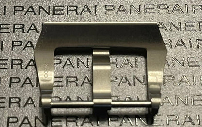 PANERAI OEM BRUSHED STAINLESS PRE-V STEEL TANG BUCKLE 22MM