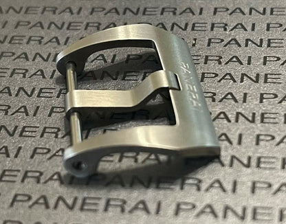 PANERAI OEM BRUSHED STAINLESS PRE-V STEEL TANG BUCKLE 22MM