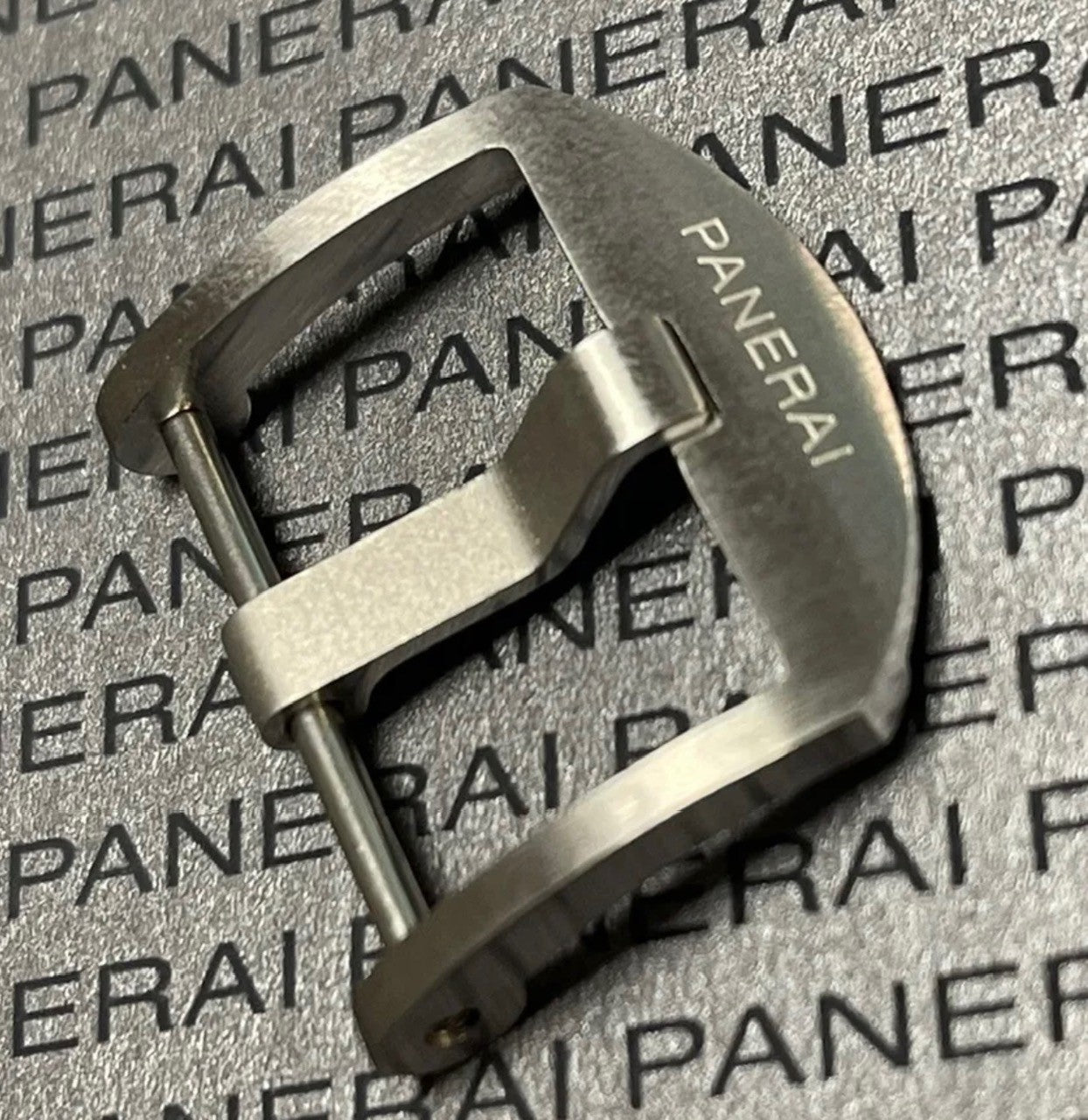 Panerai Brushed Stainless Steel Tang Buckle