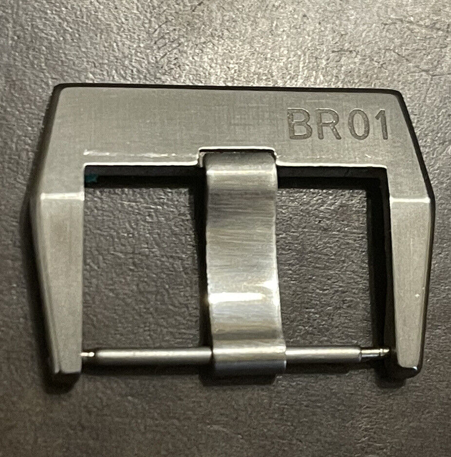 Bell & Ross Tang Buckle Steel Brushed