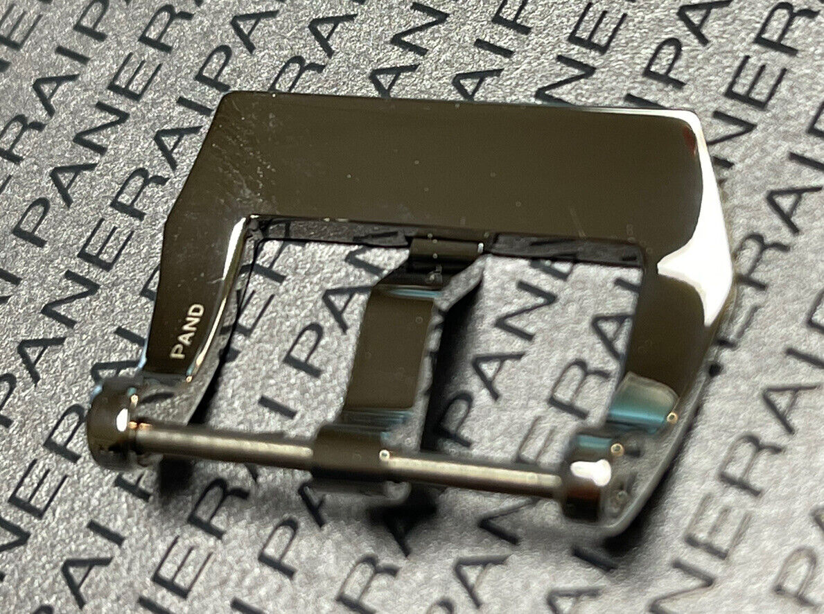 PANERAI OEM PRE-V POLISHED STAINLESS STEEL TANG BUCKLE 22MM